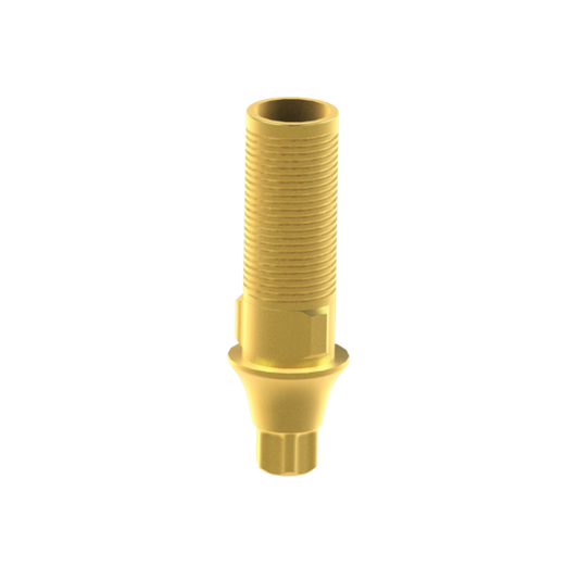 Engaging Ti Base Abutment ø3.0 (Adjustable height / 0.5 - 1.5 mm Collar) with Biaxial Screw - Compatible with Nobel Active™