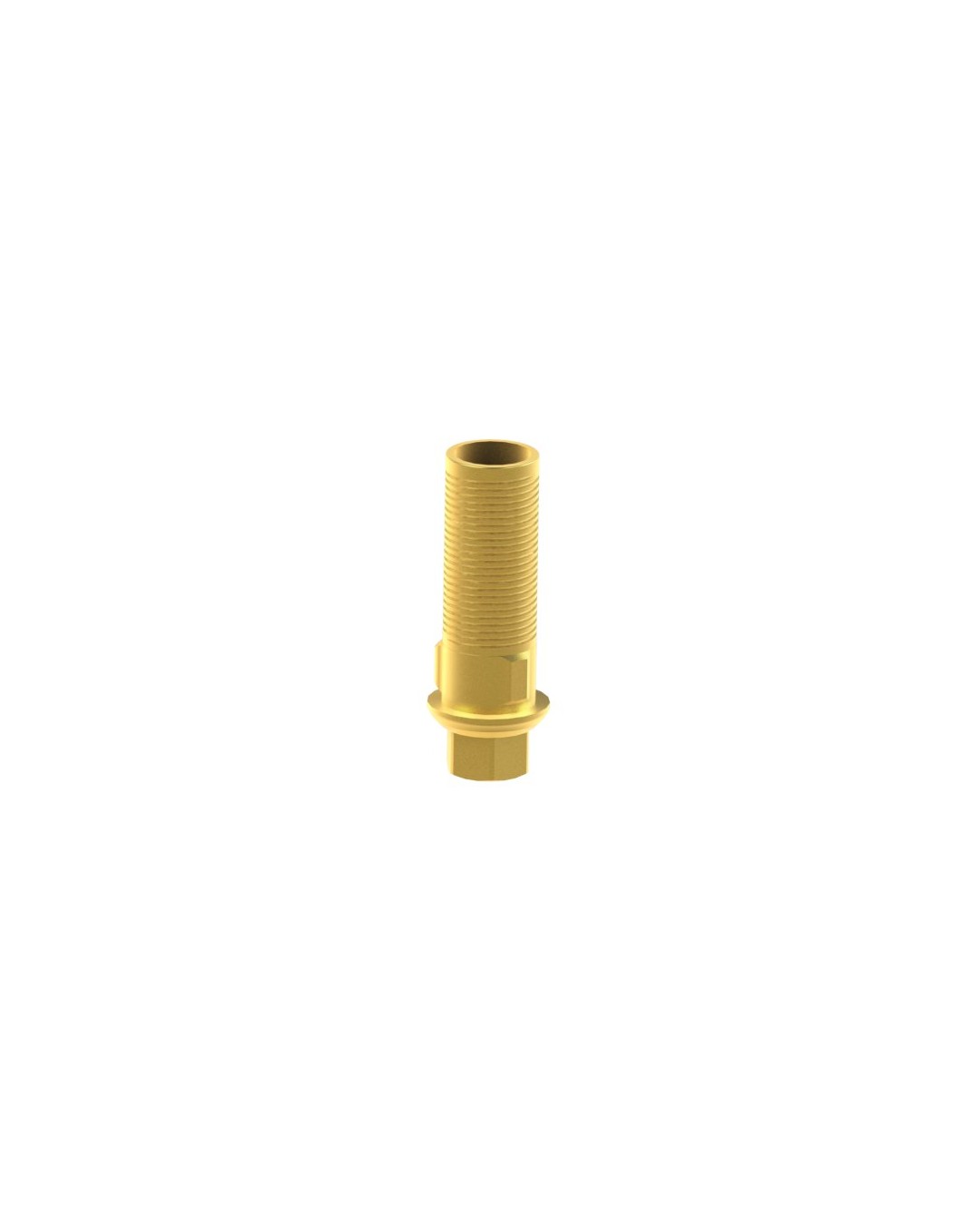 Engaging Ti Base Abutment ø3.5 (Adjustable height / 0.5 - 1.5 mm Collar) with Straight Screw - Compatible with Biohorizons® Tapered Internal
