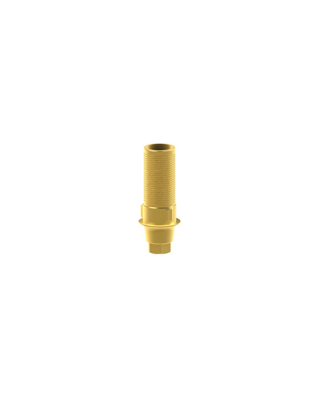 Engaging Ti Base Abutment ø4.0 (Adjustable height / 0.5 - 1.5 mm Collar) with Straight Screw - Compatible with Megagen® Anyridge®