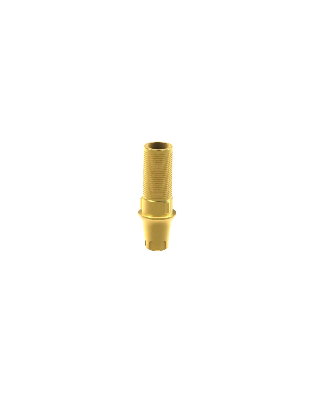 Engaging Ti Base Abutment ø3.75 (Adjustable height / 0.5 - 1.5 mm Collar) with Biaxial Screw - Compatible with MIS® C1®
