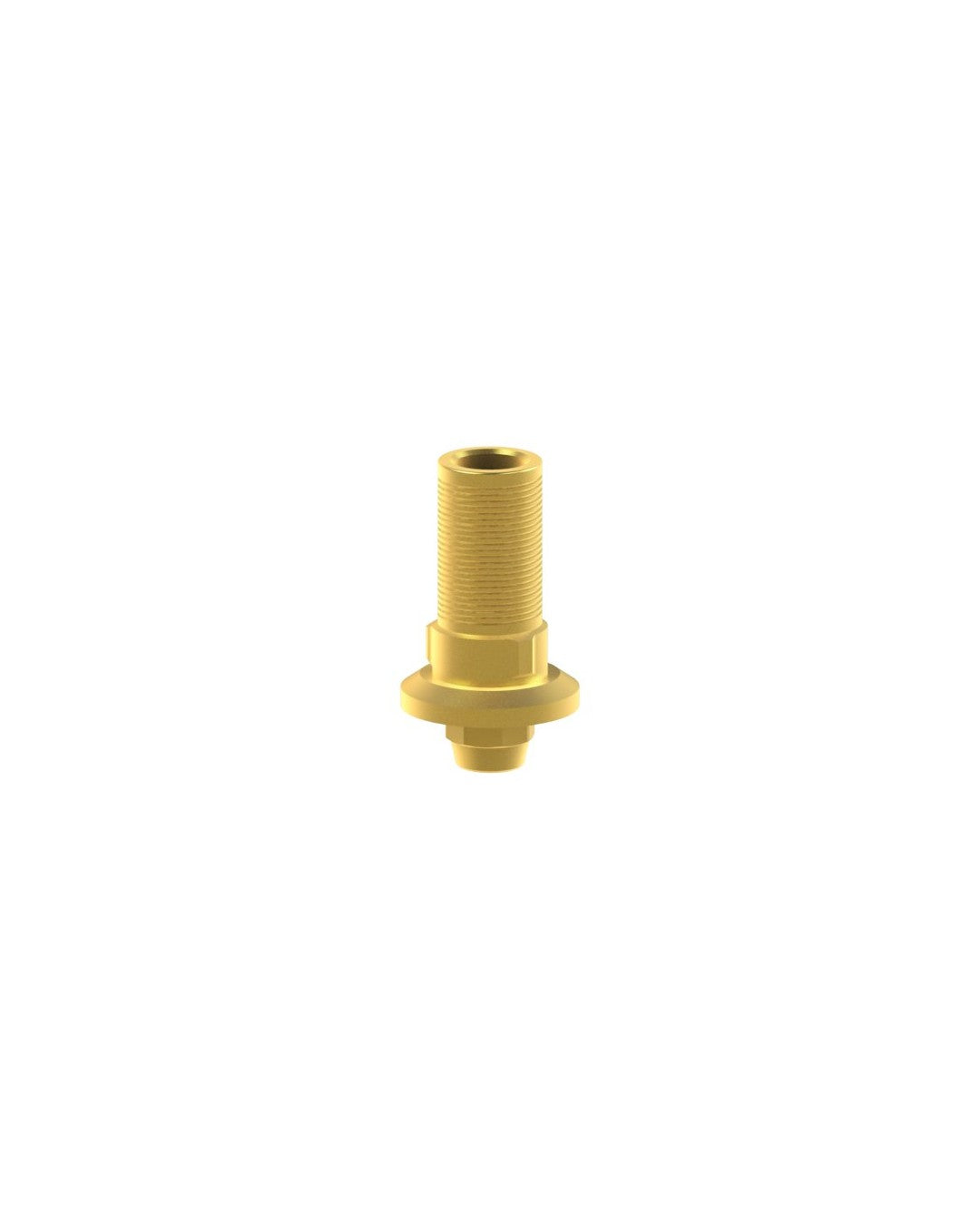 Engaging Ti Base ø6.5 (Adjustable height 1.5 mm Collar) with Biaxial Screw - Compatible with Straumann® Tissue Level